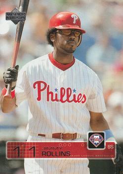 #235 Jimmy Rollins - Philadelphia Phillies - 2003 Upper Deck Baseball