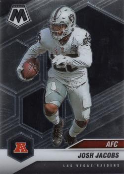 #235 Josh Jacobs - Las Vegas Raiders - 2021 Panini Mosaic Football