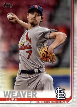 #235 Luke Weaver - St. Louis Cardinals - 2019 Topps Baseball