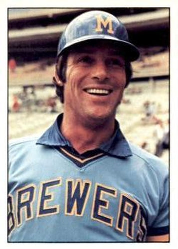 #235 Mike Hegan - Milwaukee Brewers - 1976 SSPC Baseball