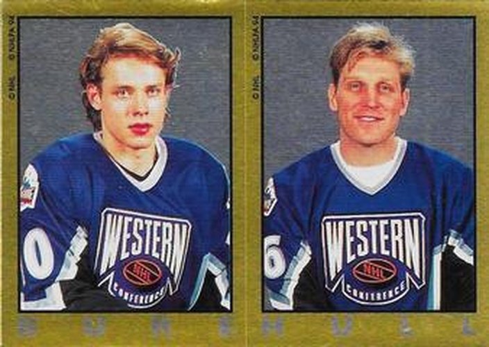 #235 Pavel Bure - Vancouver Canucks - 1994-95 Panini Hockey Stickers