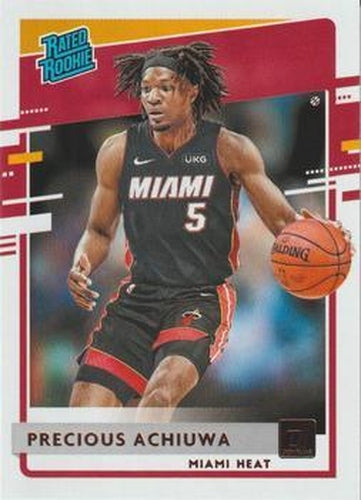 #235 Precious Achiuwa - Miami Heat - 2020-21 Donruss Basketball