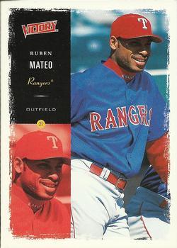#235 Ruben Mateo - Texas Rangers - 2000 Upper Deck Victory Baseball