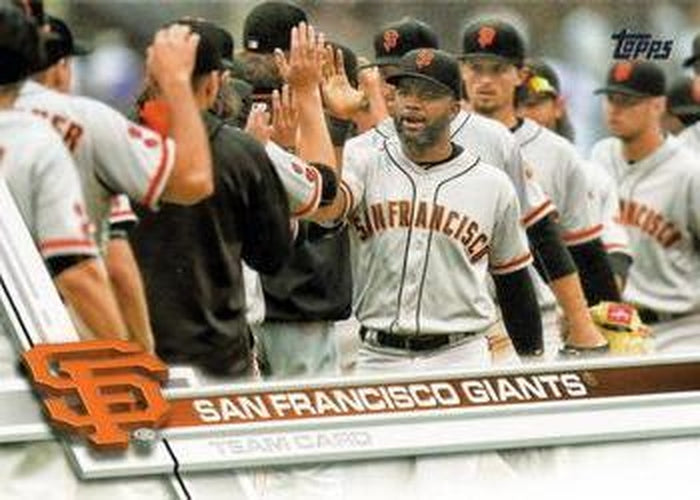 #235 San Francisco Giants - San Francisco Giants - 2017 Topps Baseball