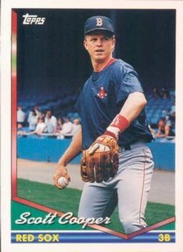 #235 Scott Cooper - Boston Red Sox - 1994 Topps Baseball