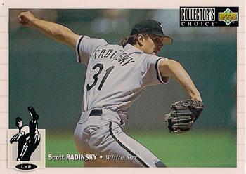 #235 Scott Radinsky - Chicago White Sox - 1994 Collector's Choice Baseball