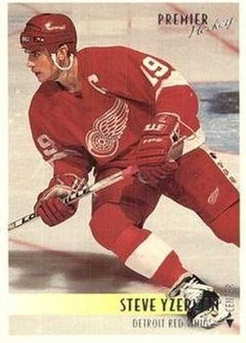 #235 Steve Yzerman - Detroit Red Wings - 1994-95 Topps Premier Hockey
