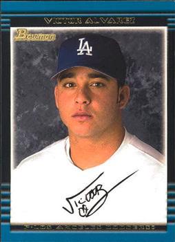 #235 Victor Alvarez - Los Angeles Dodgers - 2002 Bowman Baseball