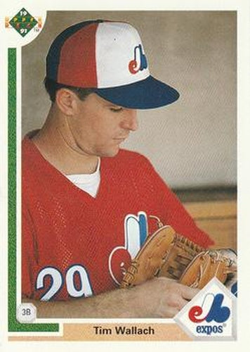 #235 Tim Wallach - Montreal Expos - 1991 Upper Deck Baseball