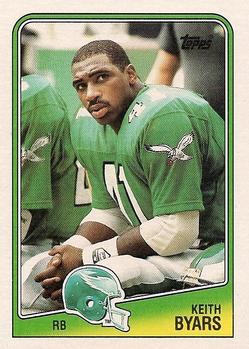 #235 Keith Byars - Philadelphia Eagles - 1988 Topps Football