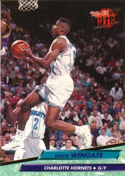 #235 David Wingate - Charlotte Hornets - 1992-93 Ultra Basketball