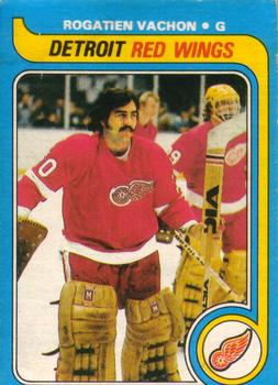 #235 Rogatien Vachon - Detroit Red Wings - 1979-80 O-Pee-Chee Hockey