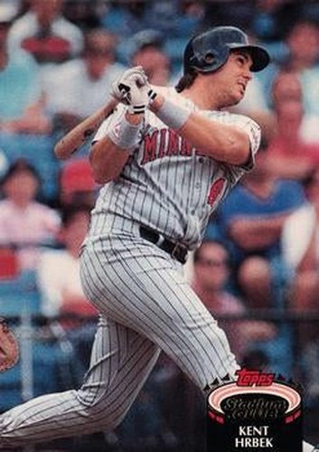 #235 Kent Hrbek - Minnesota Twins - 1992 Stadium Club Baseball
