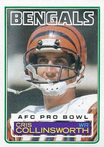 #235 Cris Collinsworth - Cincinnati Bengals - 1983 Topps Football