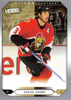 #235 Zdeno Chara - Ottawa Senators - 2005-06 Upper Deck Victory Hockey