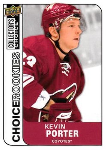 #235 Kevin Porter - Phoenix Coyotes - 2008-09 Collector's Choice Hockey