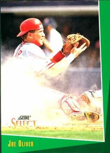 #235 Joe Oliver - Cincinnati Reds - 1993 Select Baseball