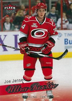 #235 Joe Jensen - Carolina Hurricanes - 2008-09 Ultra Hockey