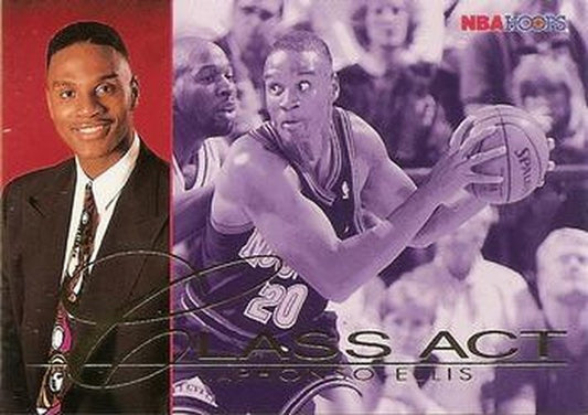 #235 LaPhonso Ellis - Denver Nuggets - 1995-96 Hoops Basketball