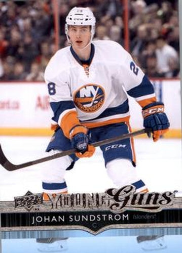 #235 Johan Sundstrom - New York Islanders - 2014-15 Upper Deck Hockey