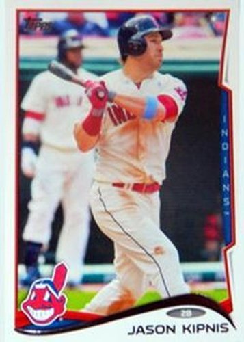 #235b Jason Kipnis - Cleveland Indians - 2014 Topps Baseball