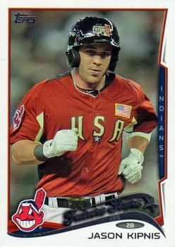 #235c Jason Kipnis - Cleveland Indians - 2014 Topps Baseball