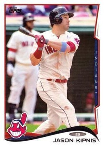 #235d Jason Kipnis - Cleveland Indians - 2014 Topps Baseball