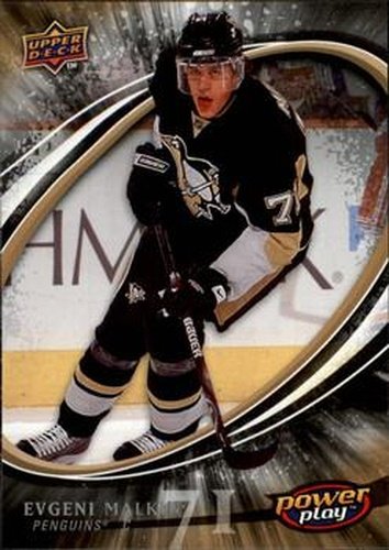#236 Evgeni Malkin - Pittsburgh Penguins - 2008-09 Upper Deck Power Play Box Set Hockey
