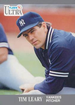#236 Tim Leary - New York Yankees - 1991 Ultra Baseball