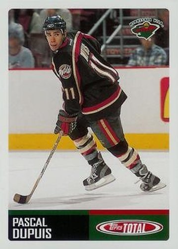 #236 Pascal Dupuis - Minnesota Wild - 2002-03 Topps Total Hockey