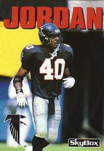 #236 Brian Jordan - Atlanta Falcons - 1992 SkyBox Impact Football