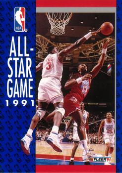 #236 1991 All-Star Game - New York Knicks / Utah Jazz - 1991-92 Fleer Basketball