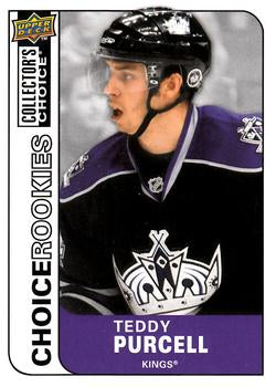 #236 Teddy Purcell - Los Angeles Kings - 2008-09 Collector's Choice Hockey
