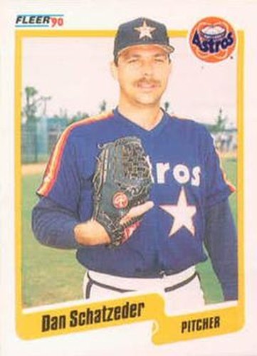 #236 Dan Schatzeder - Houston Astros - 1990 Fleer USA Baseball