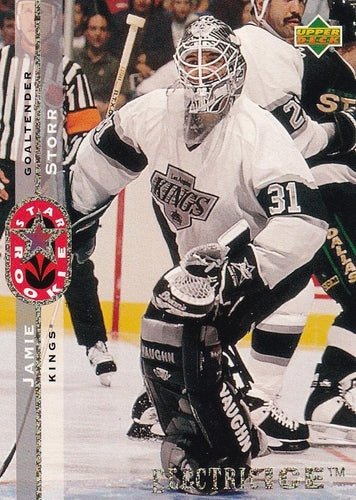 #236 Jamie Storr - Los Angeles Kings - 1994-95 Upper Deck Hockey - Electric Ice