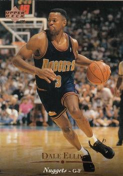 #236 Dale Ellis - Denver Nuggets - 1995-96 Upper Deck Basketball
