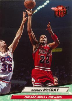 #236 Rodney McCray - Chicago Bulls - 1992-93 Ultra Basketball