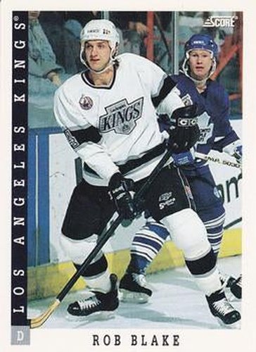 #236 Rob Blake - Los Angeles Kings - 1993-94 Score Canadian Hockey