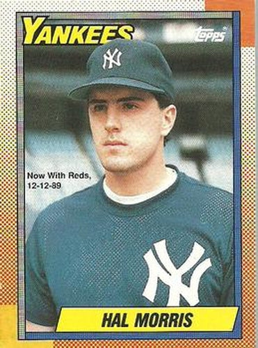 #236 Hal Morris - Cincinnati Reds - 1990 O-Pee-Chee Baseball