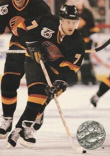 #236 Cliff Ronning - Vancouver Canucks - 1991-92 Pro Set Platinum Hockey