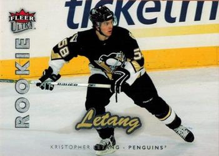 #236 Kristopher Letang - Pittsburgh Penguins - 2006-07 Ultra Hockey