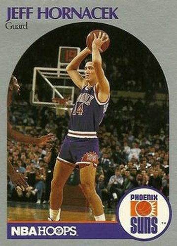 #236 Jeff Hornacek - Phoenix Suns - 1990-91 Hoops Basketball