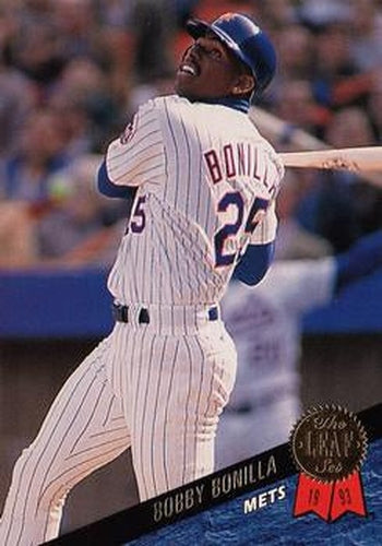 #236 Bobby Bonilla - New York Mets - 1993 Leaf Baseball
