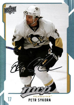 #236 Petr Sykora - Pittsburgh Penguins - 2008-09 Upper Deck MVP Hockey