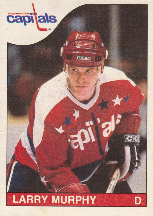 #236 Larry Murphy - Washington Capitals - 1985-86 O-Pee-Chee Hockey