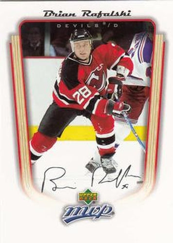 #236 Brian Rafalski - New Jersey Devils - 2005-06 Upper Deck MVP Hockey