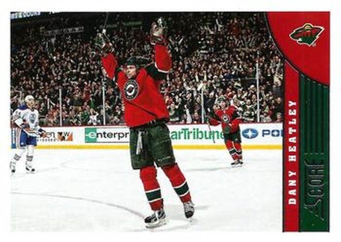 #236 Dany Heatley - Minnesota Wild - 2013-14 Score Hockey