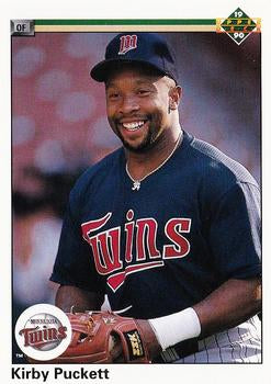 #236 Kirby Puckett - Minnesota Twins - 1990 Upper Deck Baseball