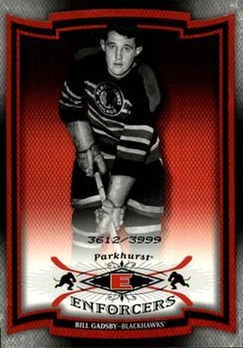 #236 Bill Gadsby - Chicago Blackhawks - 2006-07 Parkhurst Hockey