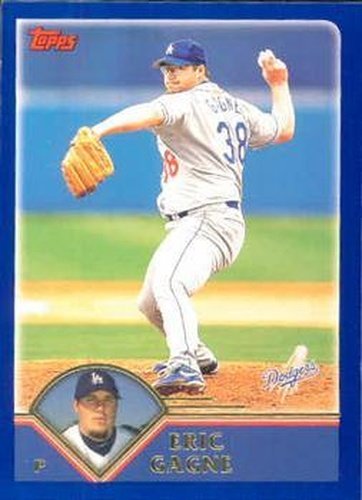#236 Eric Gagne - Los Angeles Dodgers - 2003 Topps Baseball